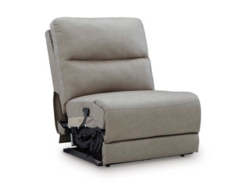 Narwhal Place Reclining Sectional with Storage Console - Abundant Home Collections