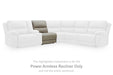 Narwhal Place Power Reclining Sectional - Abundant Home Collections