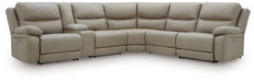 Narwhal Place Reclining Sectional with Storage Console - Abundant Home Collections