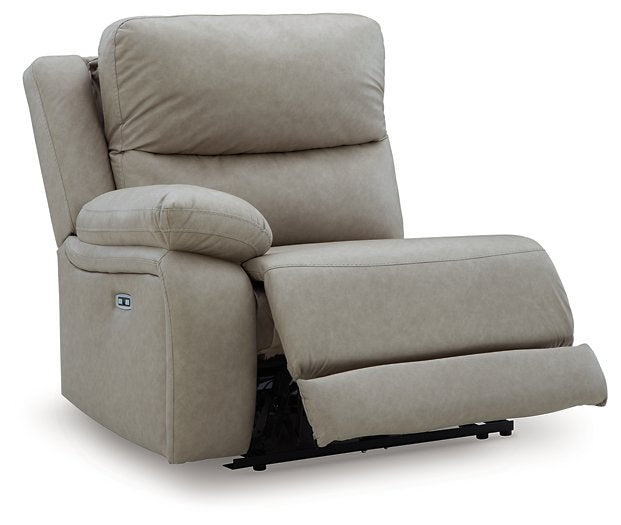 Narwhal Place Reclining Sectional with Storage Console - Abundant Home Collections