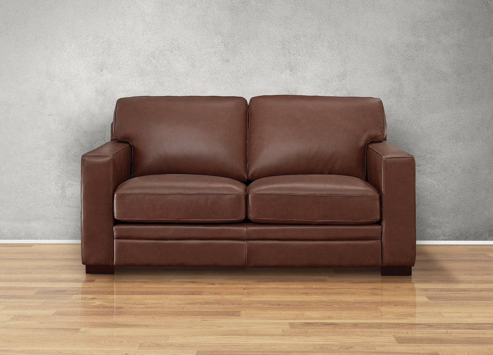 Dillon Leather Loveseat