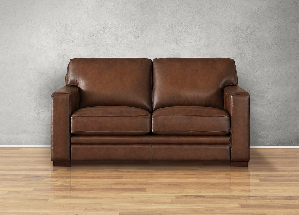 Dillon Leather Loveseat