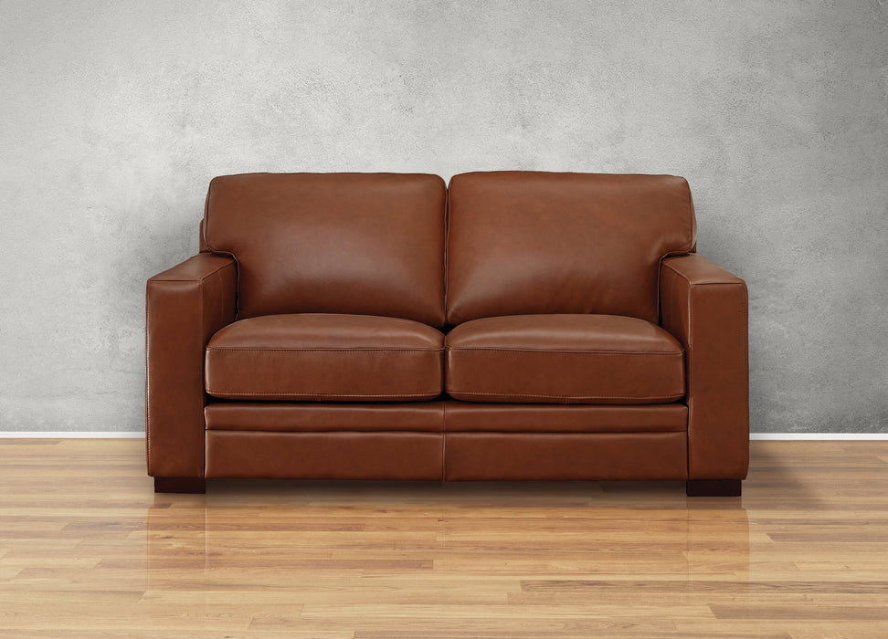 Dillon Leather Loveseat