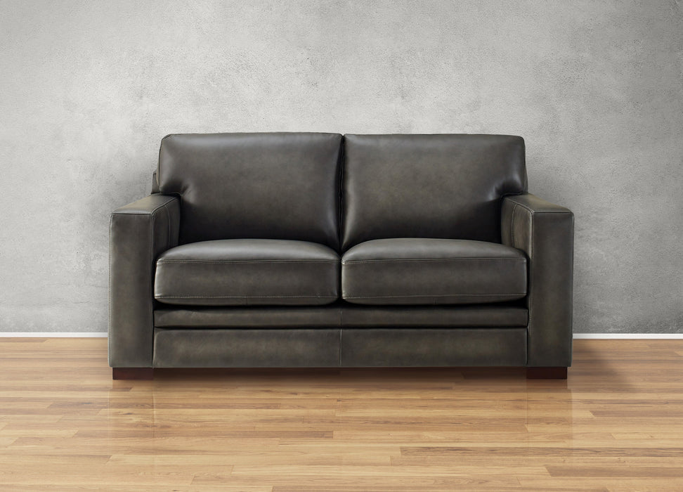 Dillon Leather Loveseat