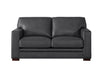 Dillon Leather Loveseat