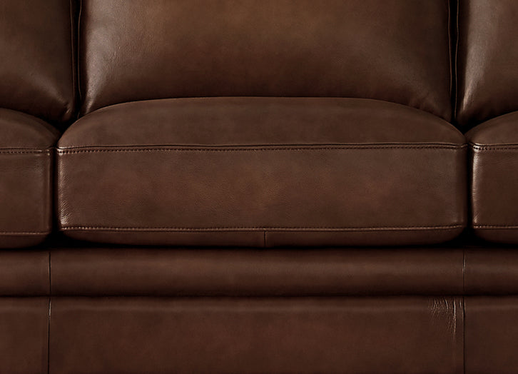 Dillon Leather Ottoman