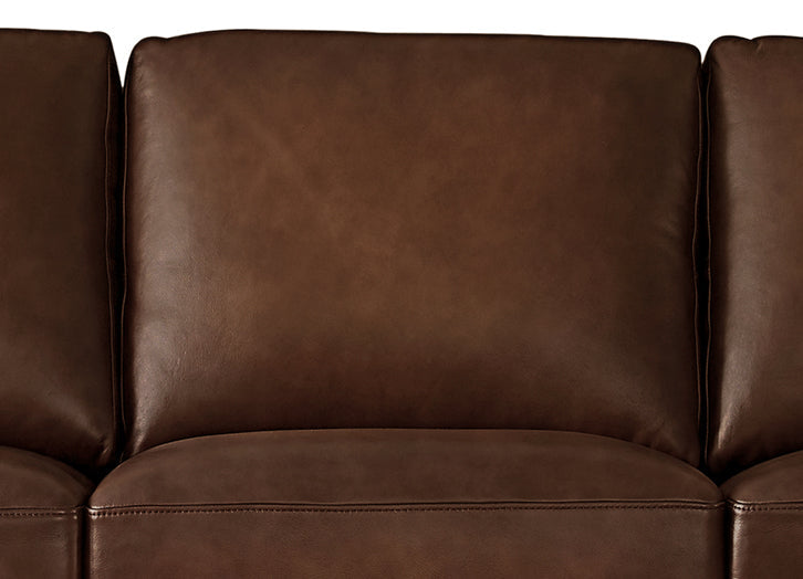 Dillon Leather Ottoman