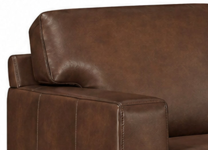 Dillon Leather Ottoman