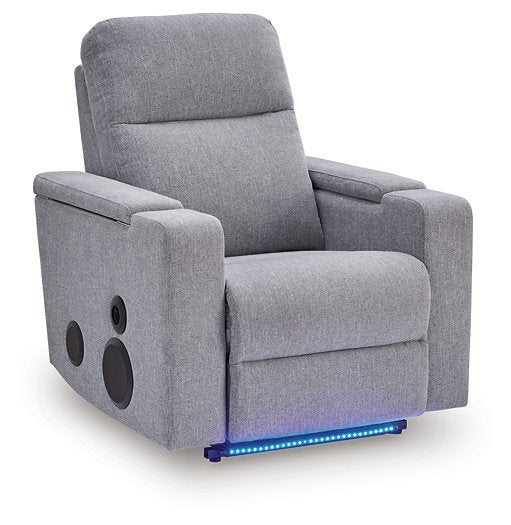 Pineland Power Glider Recliner with Audio System - Abundant Home Collections