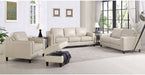 Bella Leather Ottoman