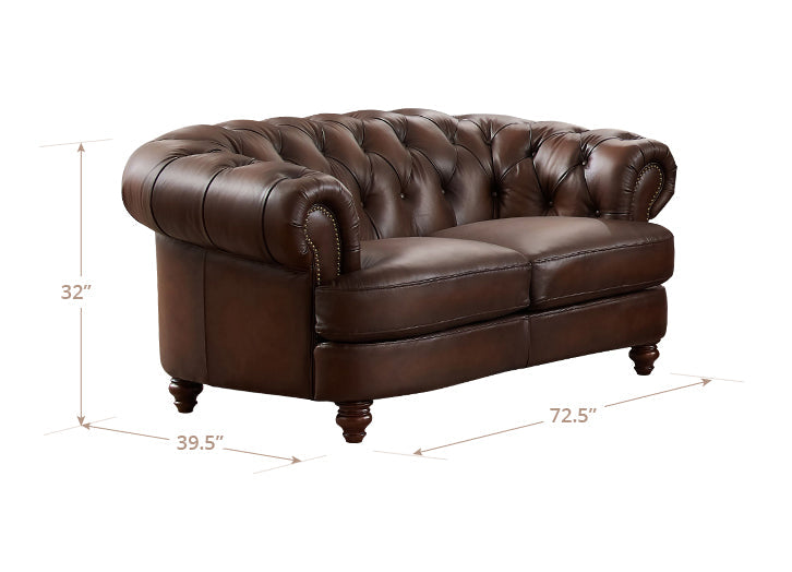 Newport Leather Sofa Collection