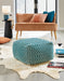 Brynnsen Pouf - Abundant Home Collections