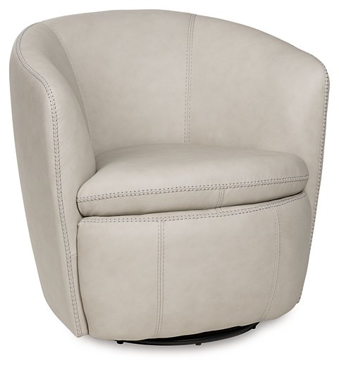 Kierreys Swivel Accent Chair - Abundant Home Collections