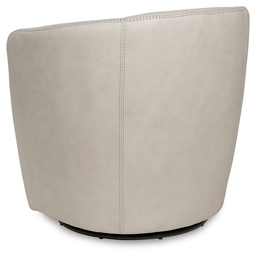 Kierreys Swivel Accent Chair - Abundant Home Collections
