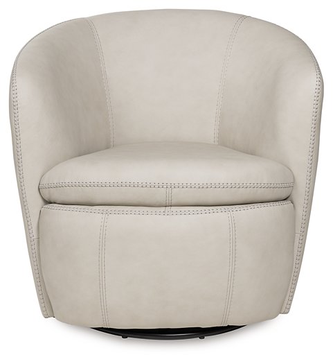 Kierreys Swivel Accent Chair - Abundant Home Collections