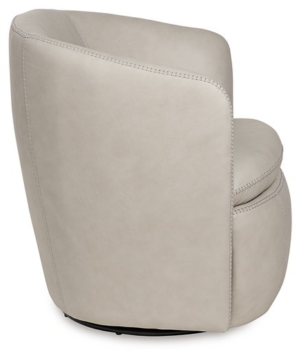 Kierreys Swivel Accent Chair - Abundant Home Collections