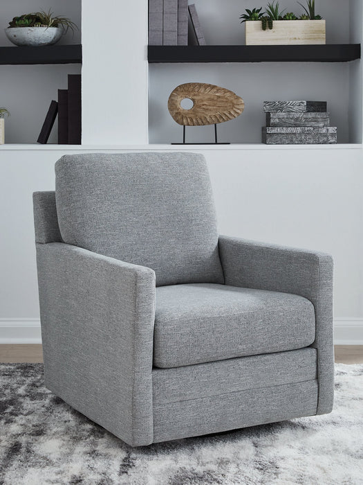 Freybourne Next-Gen Nuvella Swivel Accent Chair - Abundant Home Collections