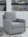 Freybourne Next-Gen Nuvella Swivel Accent Chair - Abundant Home Collections