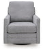Freybourne Next-Gen Nuvella Swivel Accent Chair - Abundant Home Collections