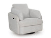 Alainmont Next-Gen Nuvella Swivel Power Recliner - Abundant Home Collections