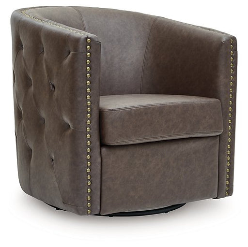 Brentlow Swivel Accent Chair - Abundant Home Collections