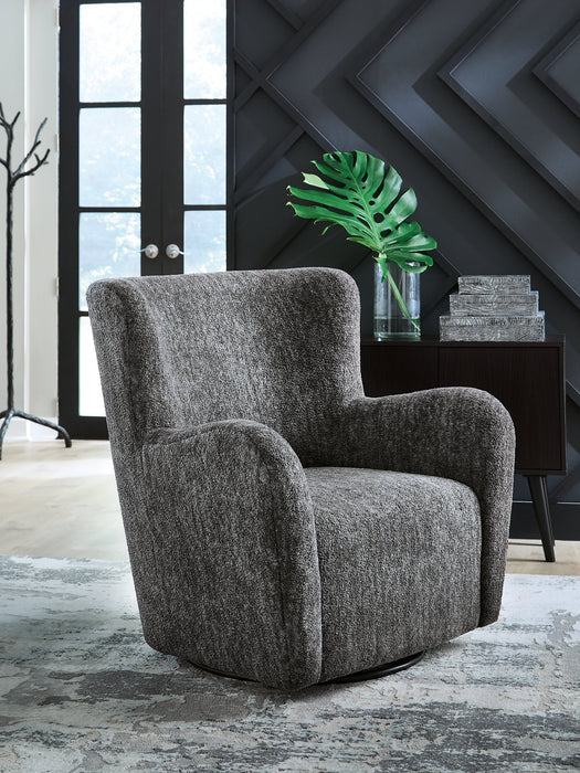 Rowenburg Swivel Glider Accent Chair - Abundant Home Collections