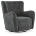 Rowenburg Swivel Glider Accent Chair - Abundant Home Collections
