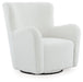 Rowenburg Swivel Glider Accent Chair - Abundant Home Collections