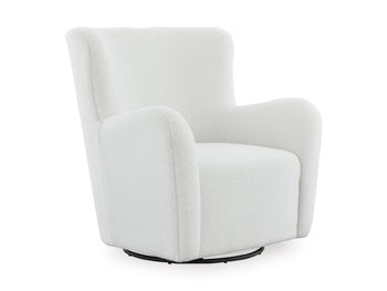 Rowenburg Swivel Glider Accent Chair - Abundant Home Collections