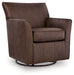 Braydunn Swivel Glider Accent Chair - Abundant Home Collections