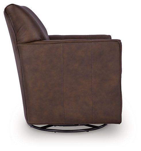 Braydunn Swivel Glider Accent Chair - Abundant Home Collections