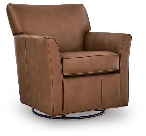 Braydunn Swivel Glider Accent Chair - Abundant Home Collections