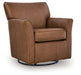 Braydunn Swivel Glider Accent Chair - Abundant Home Collections