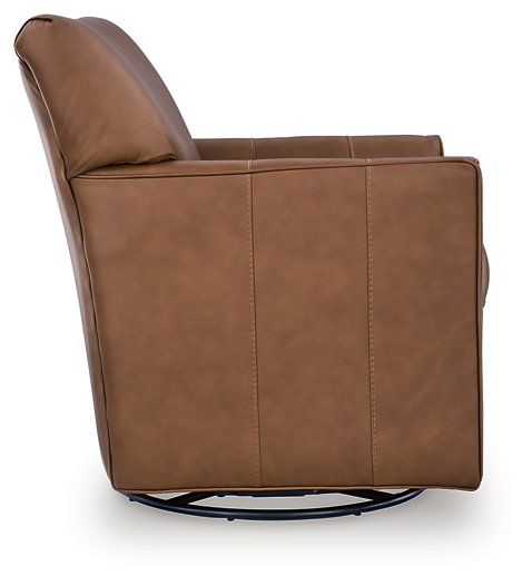 Braydunn Swivel Glider Accent Chair - Abundant Home Collections