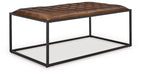 Junsor Coffee Table Ottoman - Abundant Home Collections