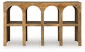 Luzmanacy Console Sofa Table - Abundant Home Collections