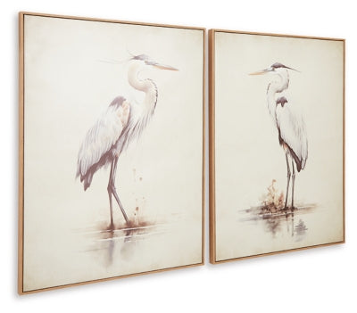 Aubinell Wall Art (Set of 2) - Abundant Home Collections