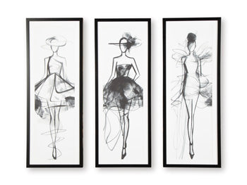 Mckerrick Wall Art Set (Set of 3) - Abundant Home Collections