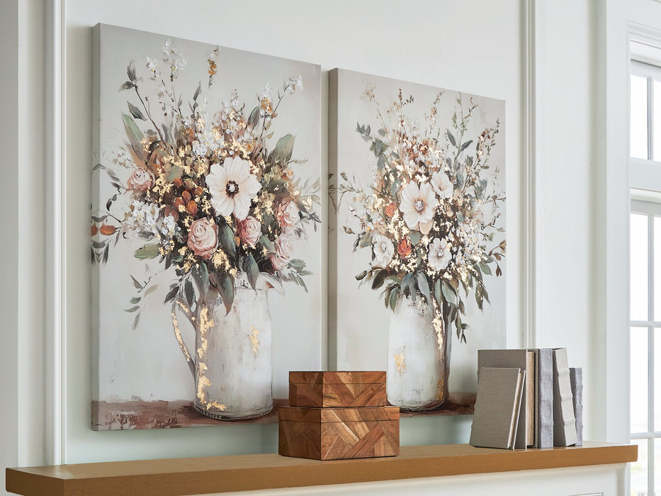Faisaldon Wall Art (Set of 2) - Abundant Home Collections