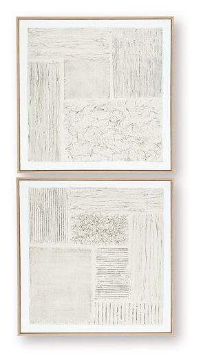 Andorfield Wall Art (Set of 2) - Abundant Home Collections