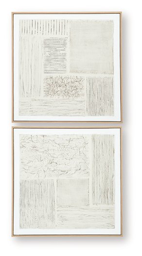 Andorfield Wall Art (Set of 2) - Abundant Home Collections