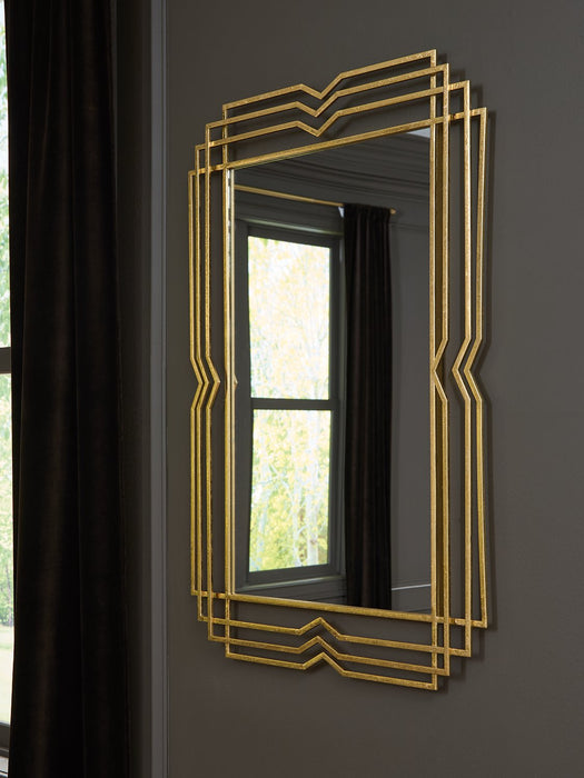 Claybrook Accent Mirror - Abundant Home Collections