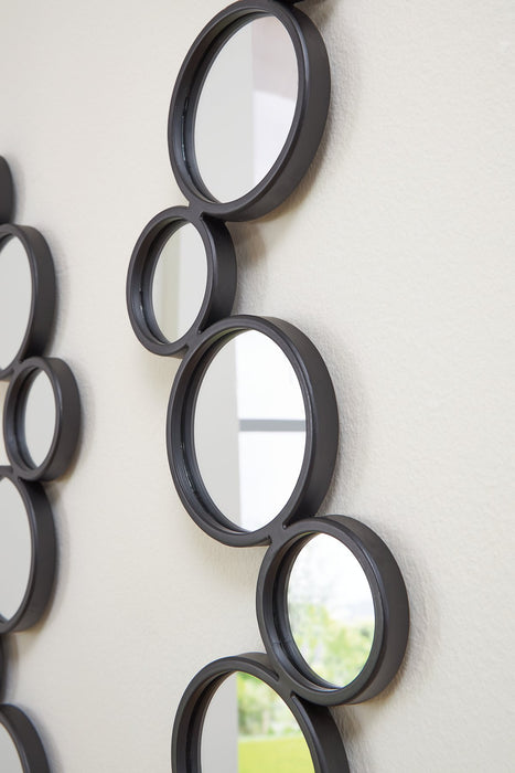 Vinler Accent Mirror Set (Set of 2) - Abundant Home Collections