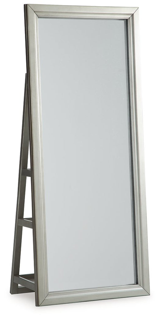 Evesen Floor Standing Mirror/Storage - Abundant Home Collections