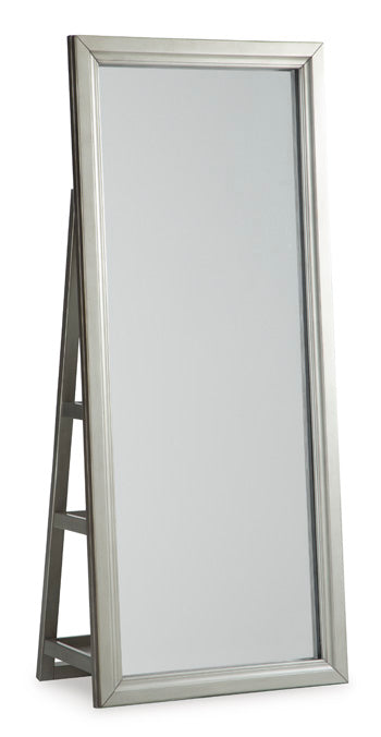 Evesen Floor Standing Mirror/Storage - Abundant Home Collections