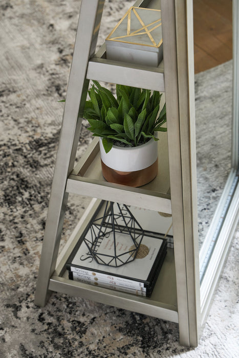 Evesen Floor Standing Mirror/Storage - Abundant Home Collections
