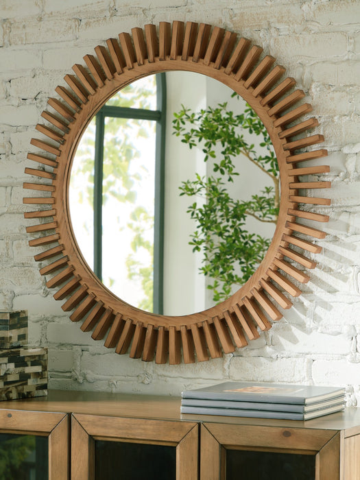 Tedwell Accent Mirror - Abundant Home Collections