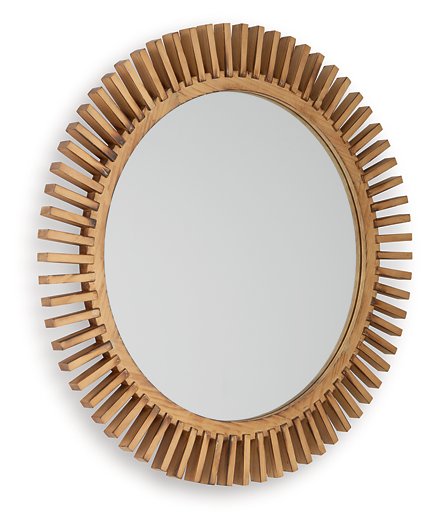 Tedwell Accent Mirror - Abundant Home Collections