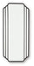 Antigone Floor Mirror - Abundant Home Collections