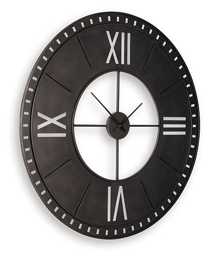 Lytle Wall Clock - Abundant Home Collections